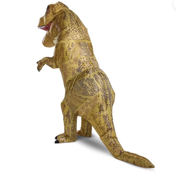 New Jurassic world T-Rex inflatable Halloween adult costume - Picture 3 of 12